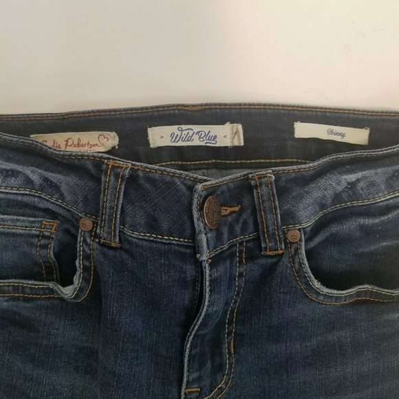 Wild Blue Jeans Juniors Size 1 Sadie Robertson Collection Skinny Distressed - Picture 6 of 12